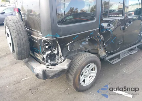 2018 Jeep Wrangler Jk Unlimited Sport 4X4 z USA, uszkodzony, nr VIN 1C4BJWDG9JL884617